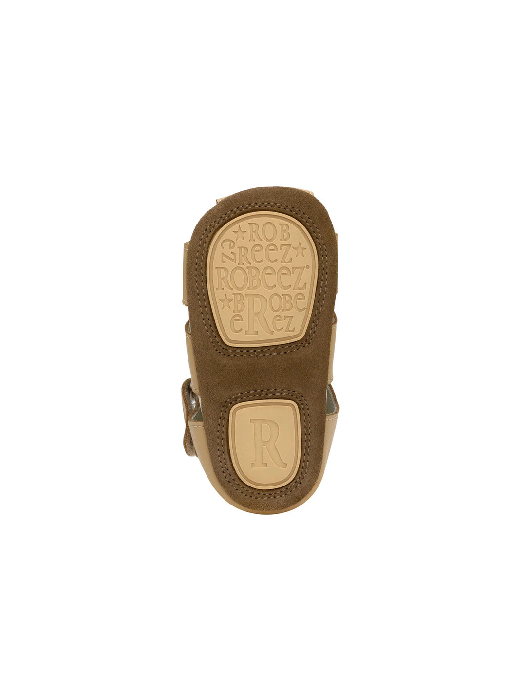 Robeez Matthew First Kicks Sandals - Tan