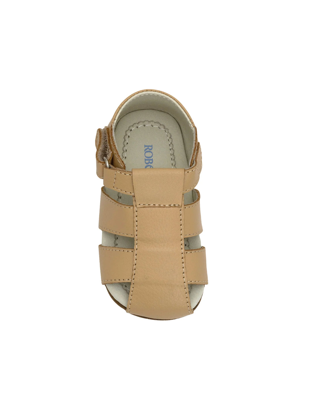 Robeez Matthew First Kicks Sandals - Tan