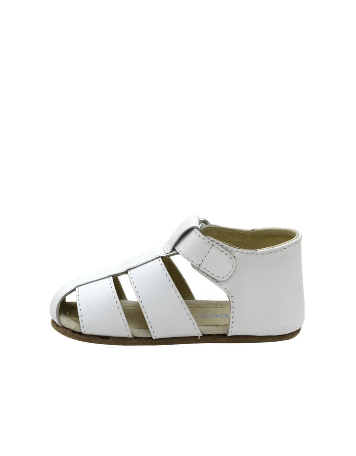 Robeez Lacey First Kick Sandals - White