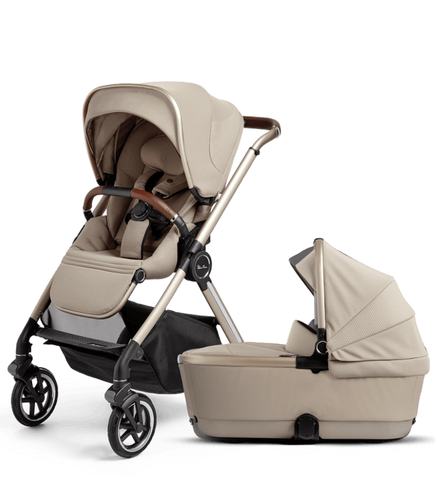 Silver Cross Reef 2 Stroller and Folding Bassinet