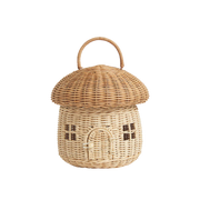 Olli Ella Rattan Mushroom Basket