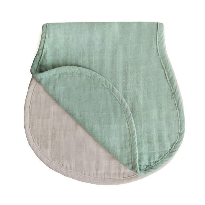 Mushie Organic Cotton Muslin Burp Cloth 2-Pack