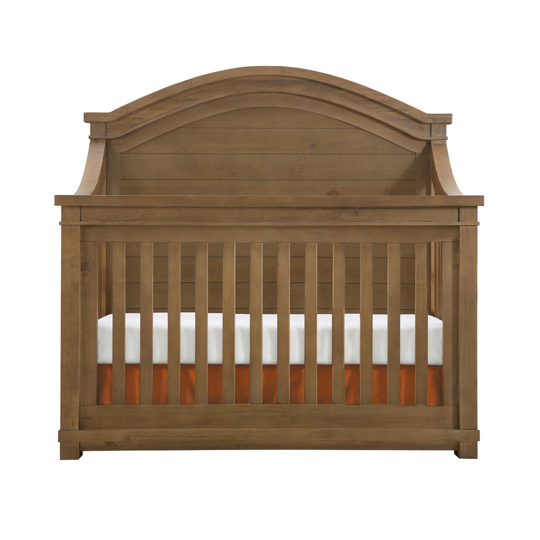 Baby Appleseed Rowan Arch Top Convertible Crib - Sandwash