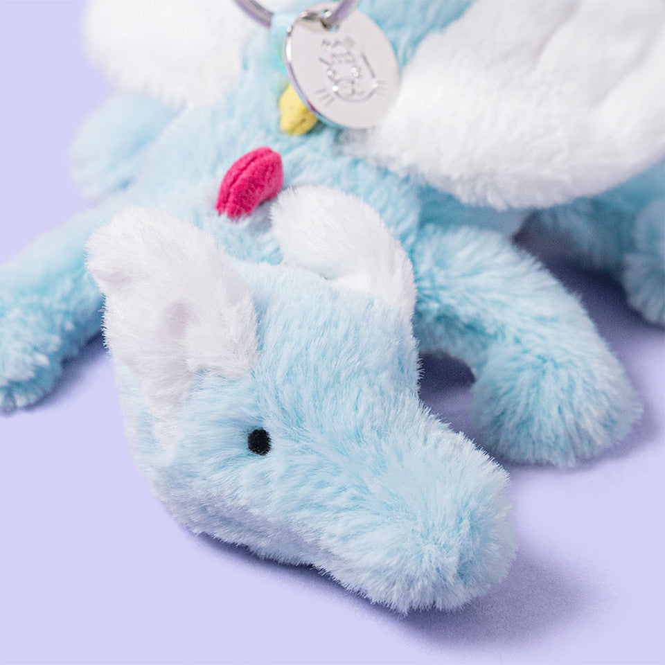 ぬいぐるみ  Sky Dragon Bag Charm Jellycat Sky Dragon Bag Charm – Baby Grand