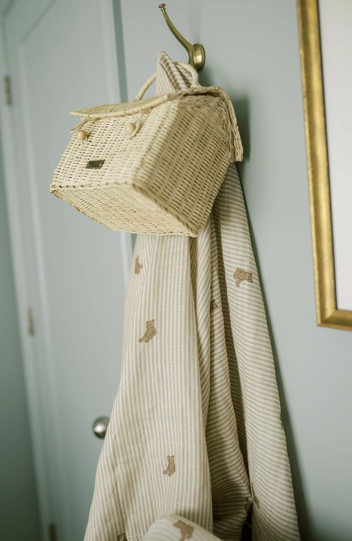 Oilo Muslin Swaddles Bear & Butter Yellow Duck