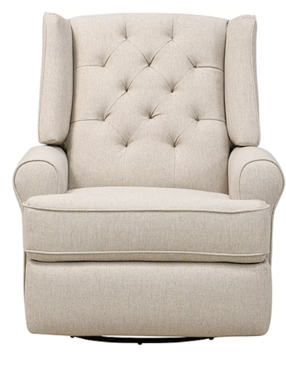 Best Chairs Kendra Tufted Swivel Glider Recliner - In Stock