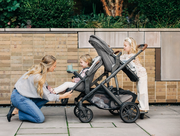 UPPAbaby VISTA V2 Double Stroller Bundle with Rumble Seat V2 - Lucy