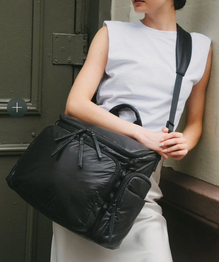 Caraa Baby Bag - Large Black Nylon