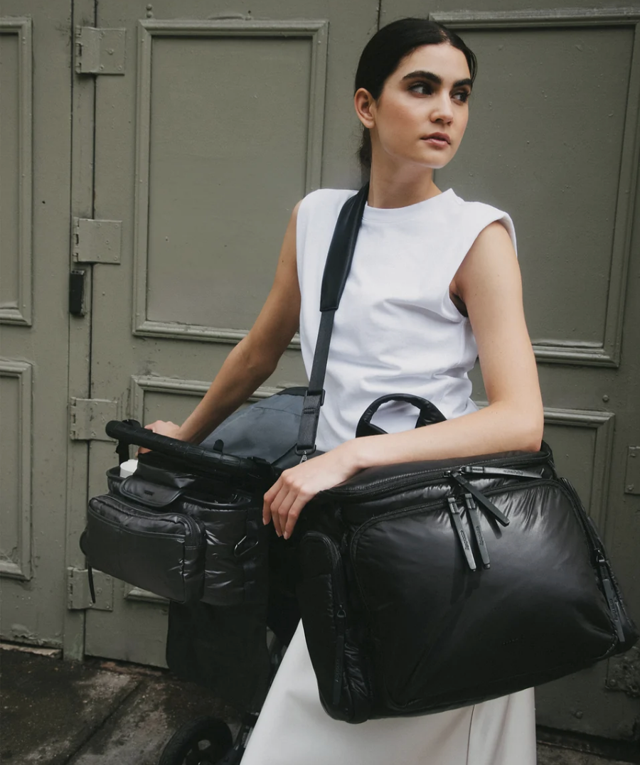 Caraa Baby Bag - Large Black Nylon