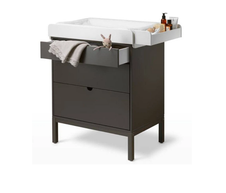 Stokke Home Grey Dresser w/Changer Top