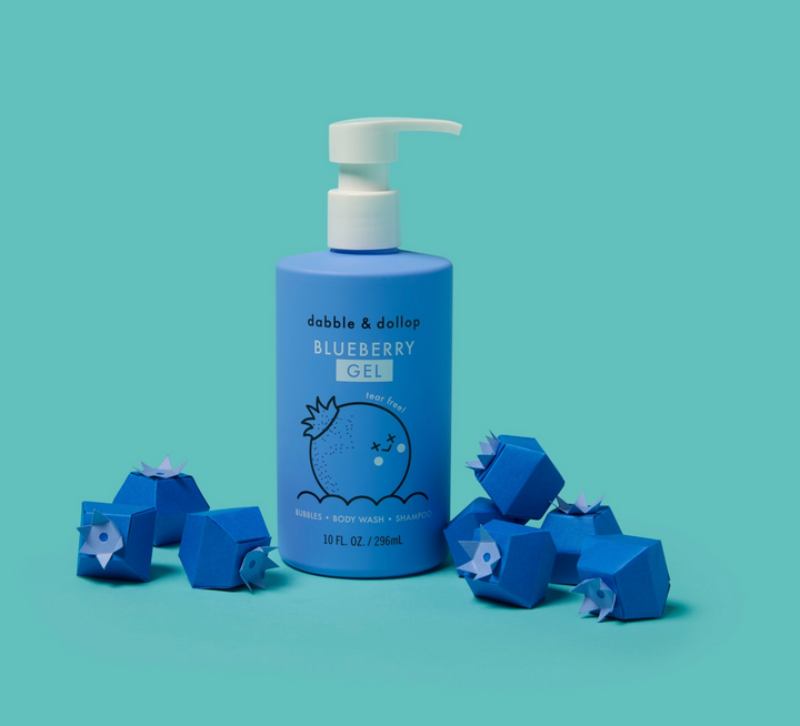 Tear-Free Blueberry Shampoo & Wash