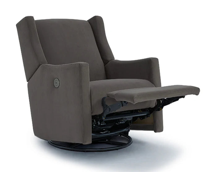 Best Chairs Lillian Swivel Glider Recliner  - USA Made