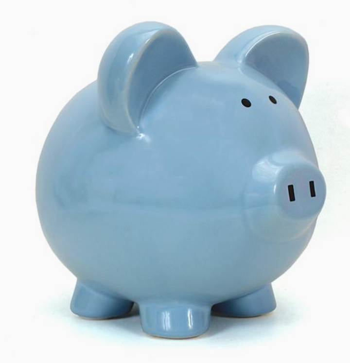 Blue Big Ear Pig