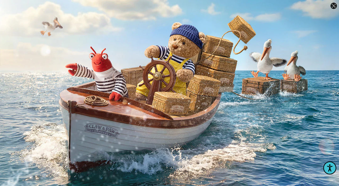 Jellycat Bartholomew Bear Seafarer