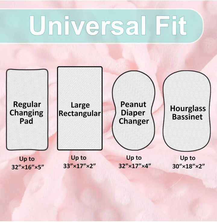 American Baby Company Minky Dot Contoured Changing Pad Cover