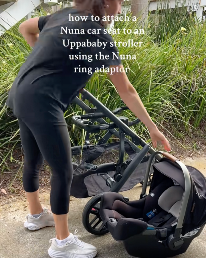 UppaBaby Car Seat Ring Adapter for NUNA Pipa