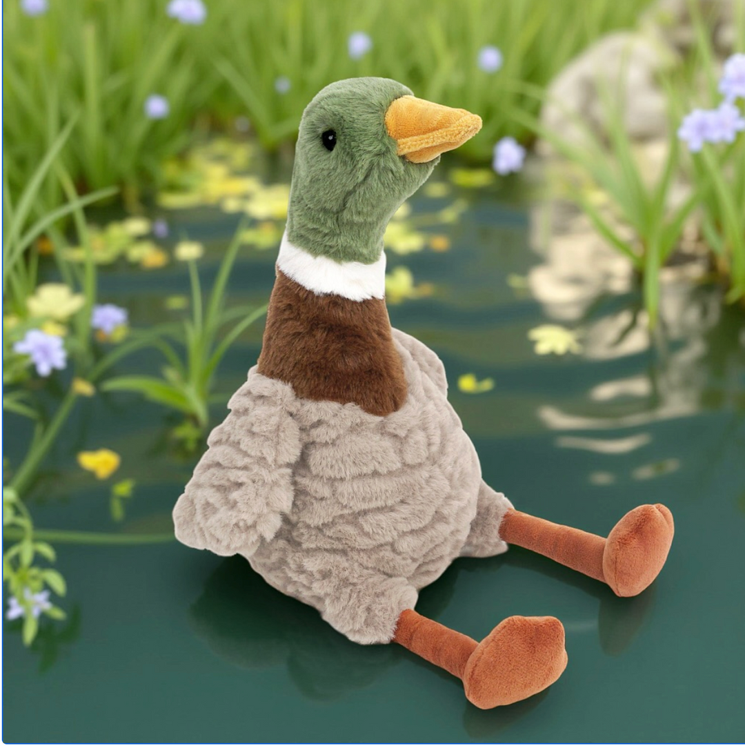 Mon Ami River Mallard Duck Plush