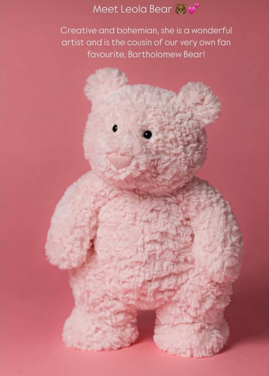 Jellycat Leola Bear