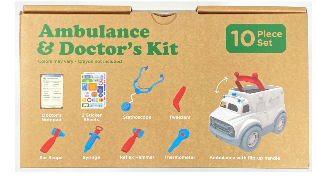 Green Toys Ambulance & Doctor's Kit