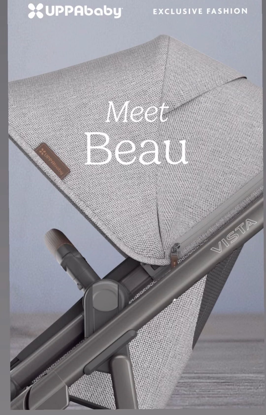 UPPAbaby Vista V3 Single-to-Double Stroller - Beau Exclusive!