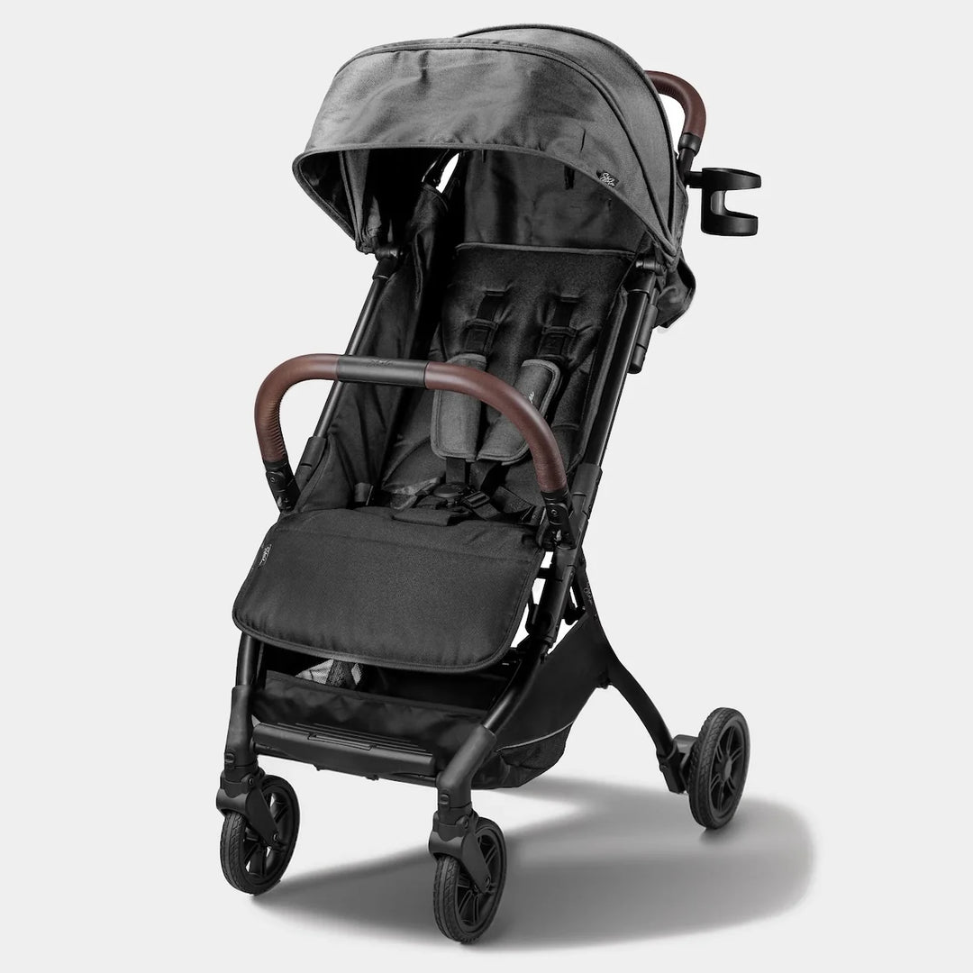 single travel stroller Strolee LINQ Travel V3 Compact Single Stroller Platinum Bundle – Baby Grand