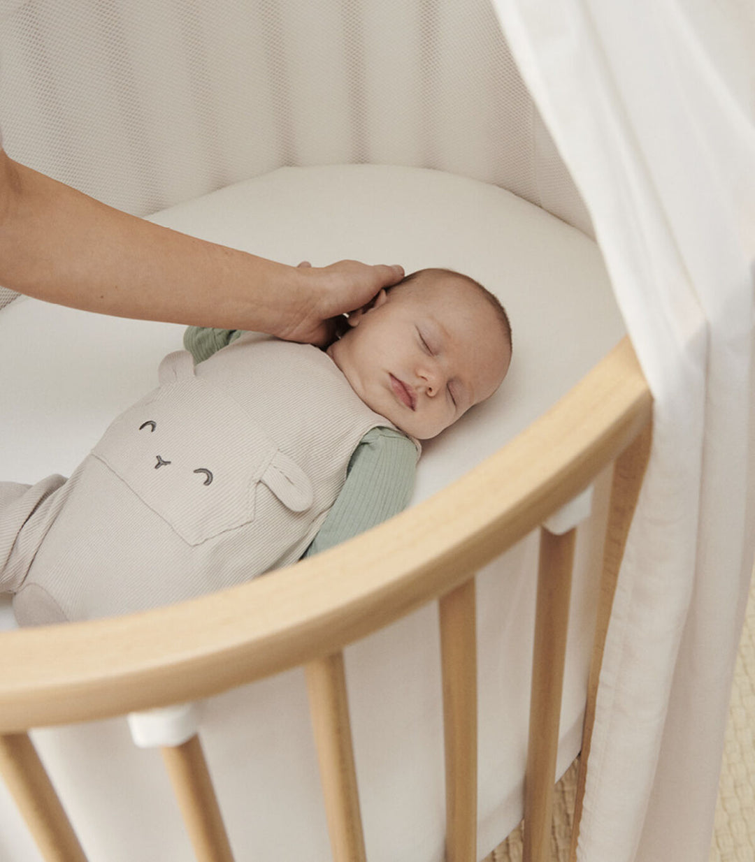 stokke crib with canopy Stokke Sleepi Canopy – Baby Grand