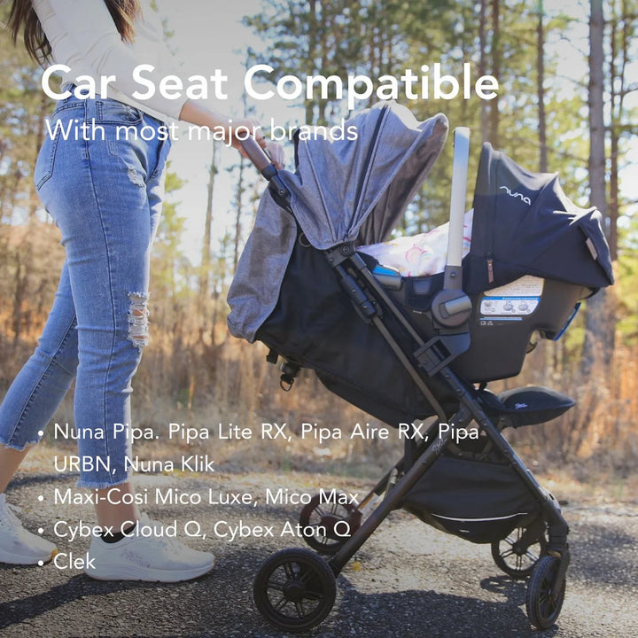 Strolee LINQ Travel V3 Compact Single Stroller Platinum Bundle