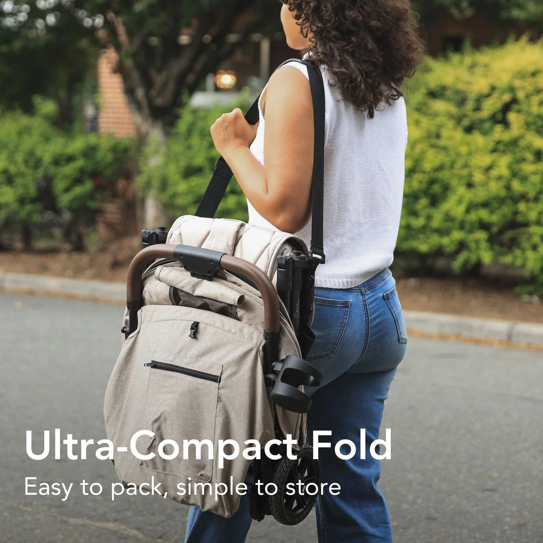 Strolee LINQ Travel V3 Compact Single Stroller Platinum Bundle