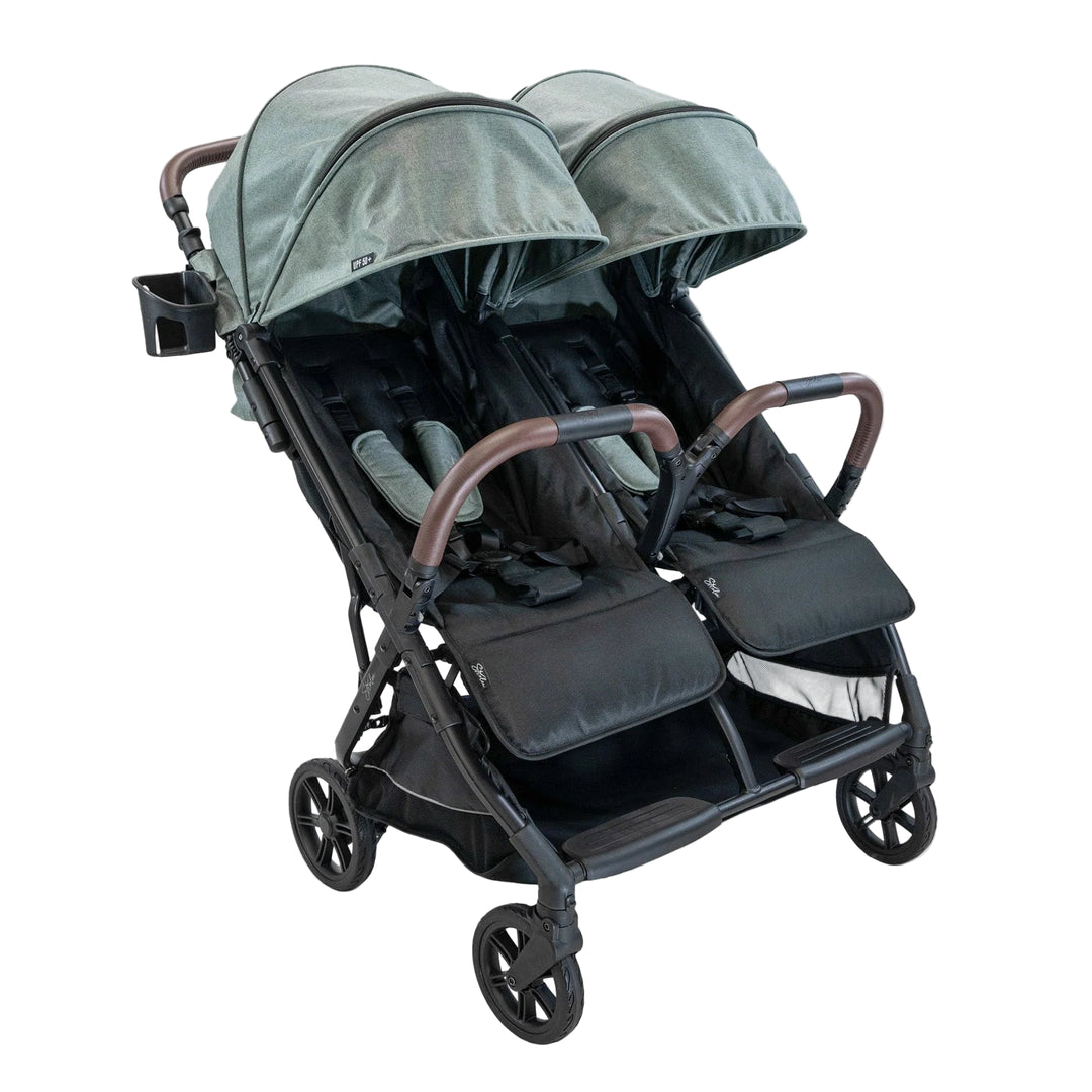 deluxe double stroller Strolee Linq Double Stroller Premier Bundle