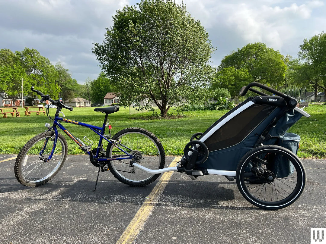 thule fahrradanhänger cross 2 Thule Chariot Cross 2 Double Bike Trailer