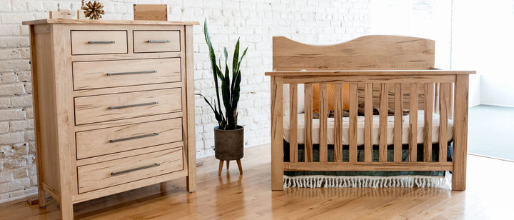 Milk Street Baby Tiegen 4-in-1 Convertible Crib