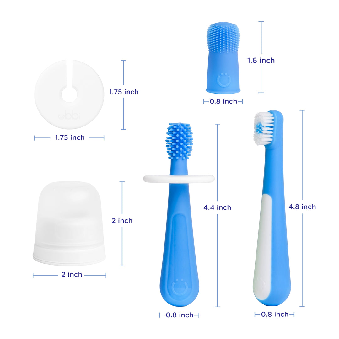 Ubbi 3-stage Toothbrush Set