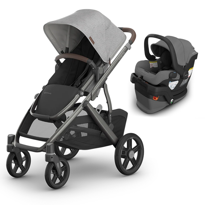 Uppa Baby Beau Vista V3 Travel System - Stroller + Car Seat