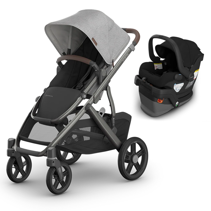 Uppa Baby Beau Vista V3 Travel System - Stroller + Car Seat