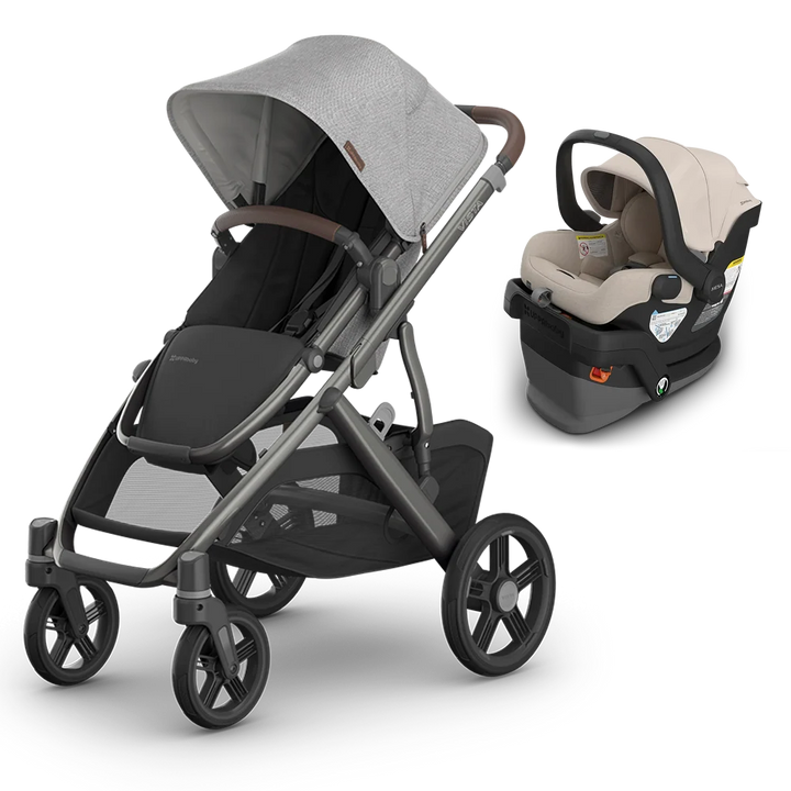 Uppa Baby Beau Vista V3 Travel System - Stroller + Car Seat
