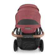 UPPAbaby VISTA V2 Double Stroller Bundle with Rumble Seat V2 - Lucy