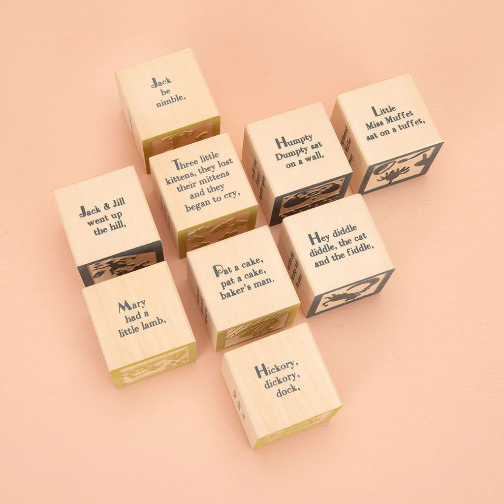 Uncle Goose Nursery Rhyme Favorites Blocks