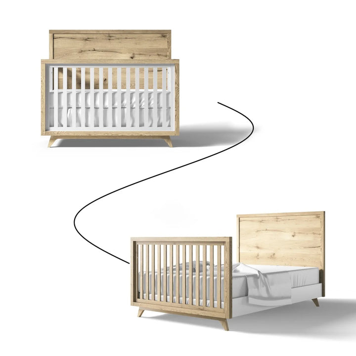 Romina Uptown Full Size Conversion Rails