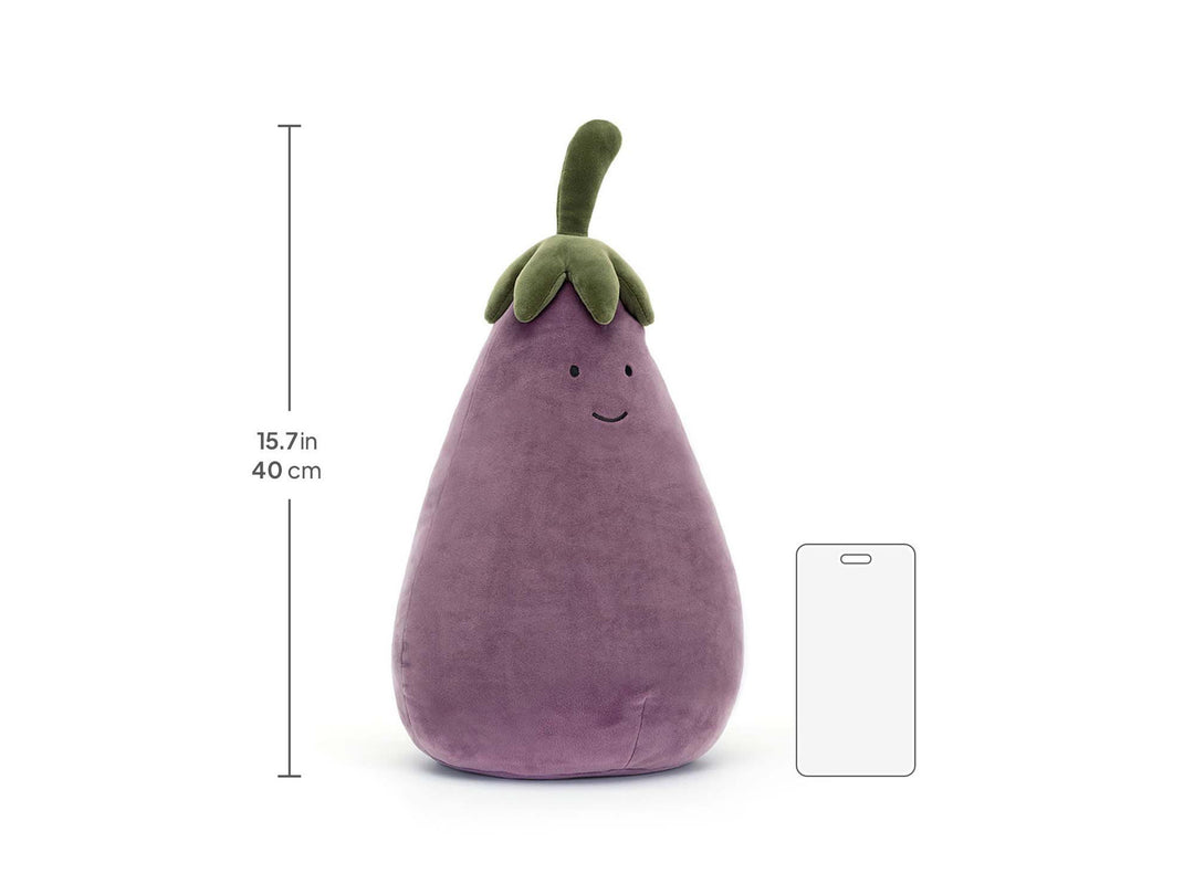Jellycat Vivacious Eggplant - Large