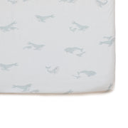 Petit Pehr Crib Sheet in Follow Me Whale