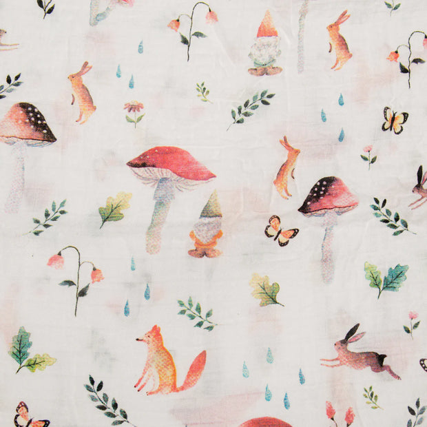 Woodland Gnome - Muslin Swaddle