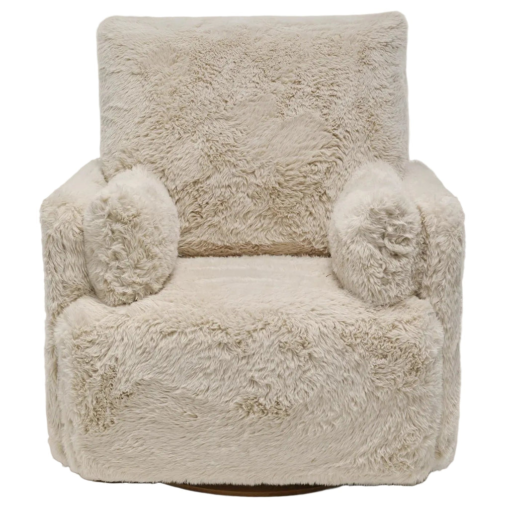 Oilo - Ollie: a Chair and a Half Swivel Nursery Glider -Aussie