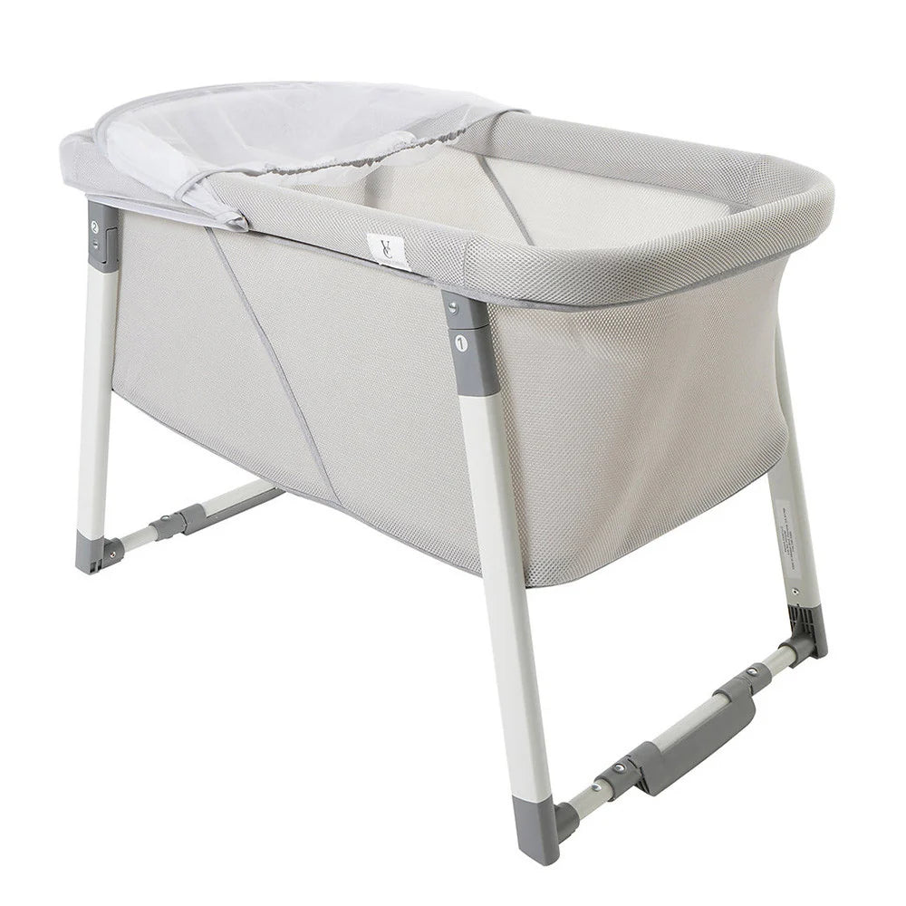 Venice Child Mini Portable Bassinet - Grey