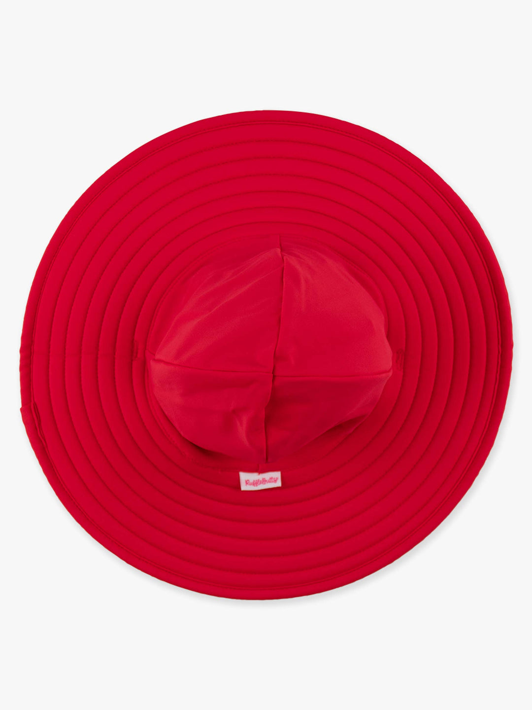 RuffleButts + RuggedButts Vintage Swim Hat - Red