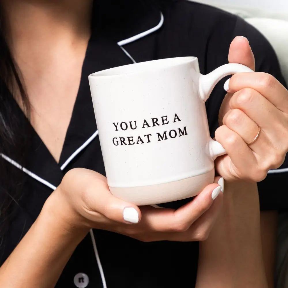 Sunflower Motherhood Ceramic Great Mom Mug