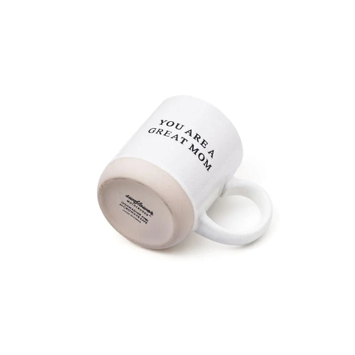 Sunflower Motherhood Ceramic Great Mom Mug