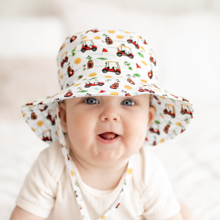 Hugaluggs Bucket Hat UPF 50+ - Golf Tee Time