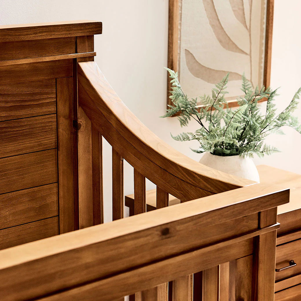 Baby Appleseed Rowan Flat Top Convertible Crib - Sandwash