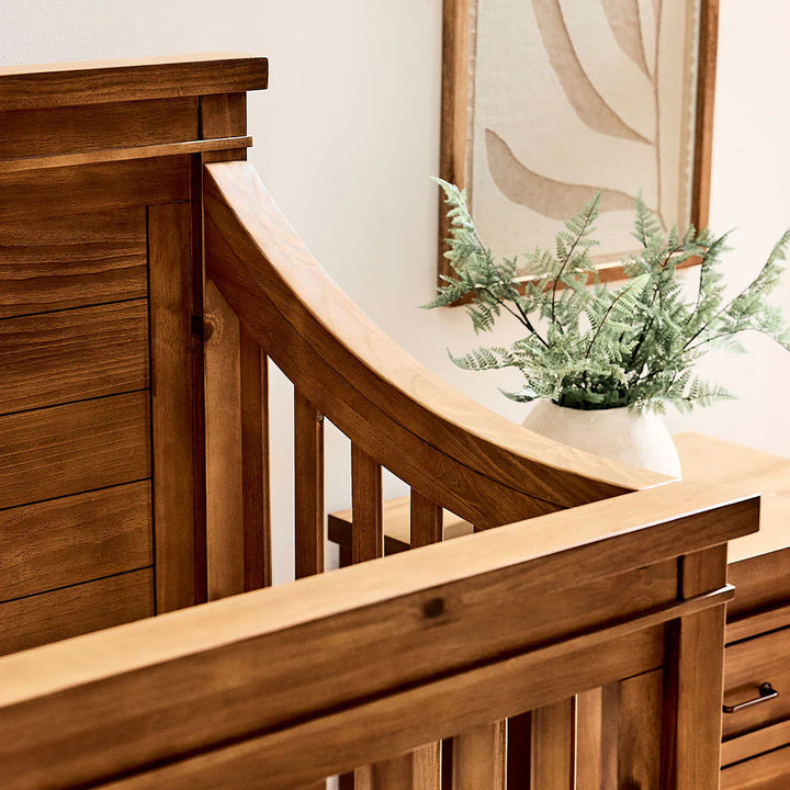 Baby Appleseed Rowan Flat Top Convertible Crib - Sandwash