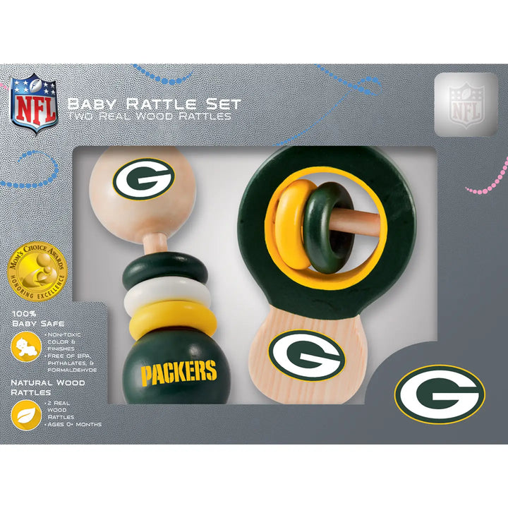 Green Bay Packers - Baby Rattle Set